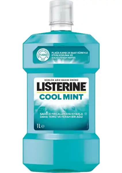 Listerine Coolmint 1000 ml: Güçlü ve Ferahlatıcı Ağız Bakım Çözümü