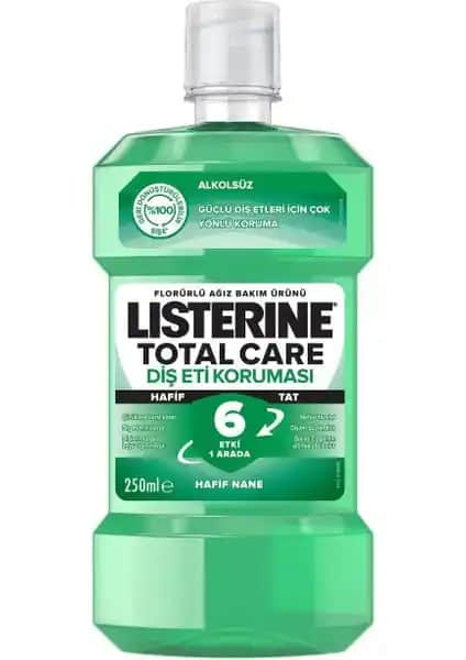 Listerine Diş ve Diş Eti Koruma Ağız Bakım Suyu ile Sağlıklı Gülüşler İçin Güçlü Temizlik Çözümü