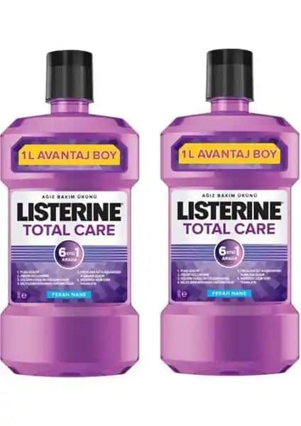 Listerine Total Care 1000 ml x 2 ile Güçlü ve Güvenilir Ağız Sağlığı Çözümü