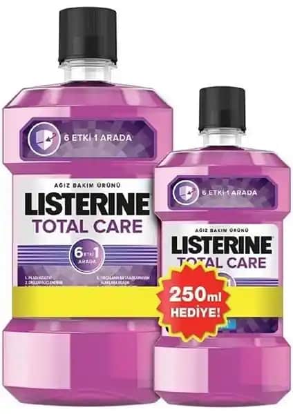 Listerine Total Care 6 Etki Ağız Bakım Suyu: Günlük Temizlik ve Ferahlık Sağlayan Güvenilir Çözüm