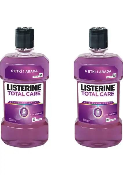 Listerine Total Care Ağız Bakım Suyu: Diş ve Diş Eti Sağlığını Destekleyen Güvenilir Çözüm