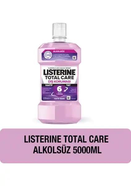 Listerine Total Care Hafif Tat Alkolsüz Ağız Bakım Suyu İnceleme ve Kullanıcı Yorumları