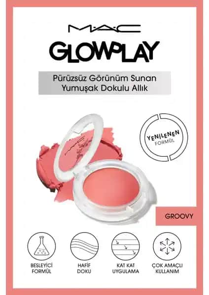 Mac Glow Play Allık Groovy: Doğal ve Hafif Makyaj İçin Uygun Seçenek