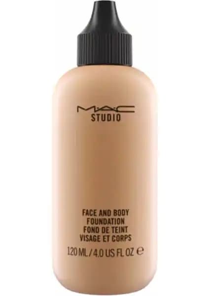 Mac Studio Face and Body Foundation C4: Doğal Görünüm ve Uzun Süre Kalıcılık Sağlayan Fondöten