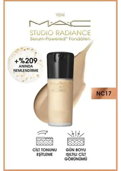 MAC Studio Radiance Serum-Powered Fondöten: Cilt Bakımını Makyajla Birleştiren Yenilikçi Formül