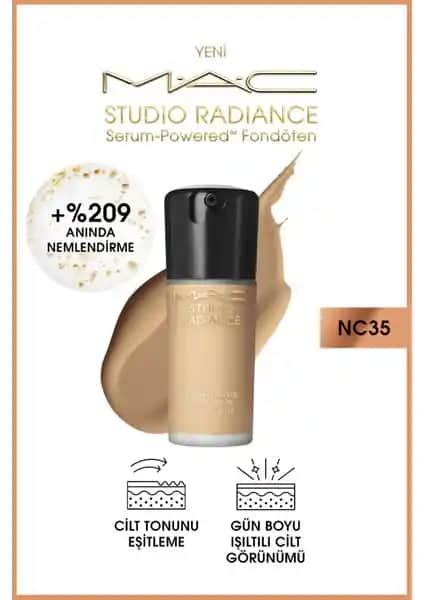 MAC Studio Radiance Serum-Powered Fondöten: Doğal Işıltı ve Sağlıklı Cilt İçin Yenilikçi Seçenekler
