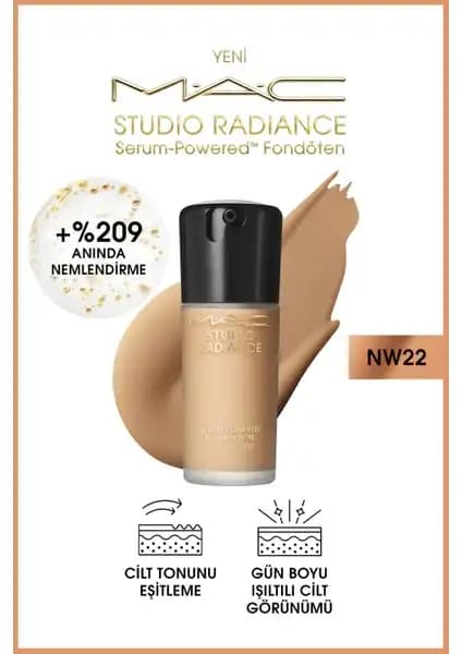MAC Studio Radiance Serum-Powered Fondöten: Işıltılı ve Sağlıklı Cilt İçin Yenilikçi Çözüm