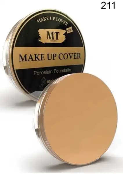 Makeuptime Make Up Cover Porselen Fondöten Kapatıcı 211 yüksek kapatıcılıkla kusursuz cilt sağlar