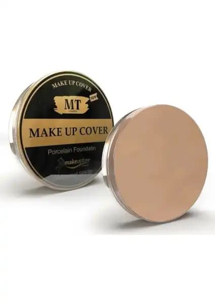 Makeuptime Make Up Cover Porselen Fondöten Kapatıcı: Yüksek Kapatıcılık ve Doğal Mat Görünüm