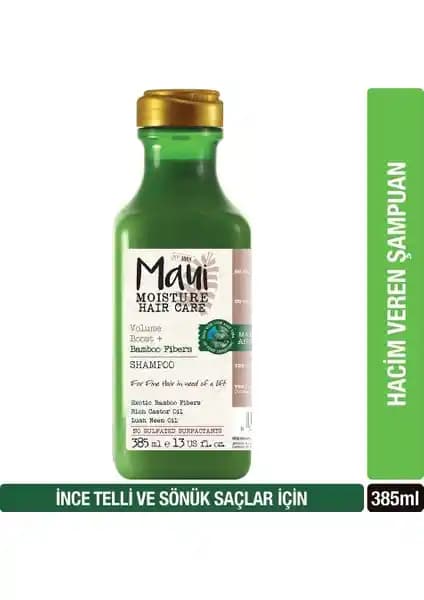 Maui Bamboo Fibers Şampuanı: Doğal İçeriklerle İnce Telli Saçlara Hacim Kazandıran Çözüm