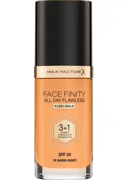 Max Factor Facefinity All Day Flawless Flexi-Hold 3-in-1 Kalıcı Fondöten İncelemesi ve Özellikleri