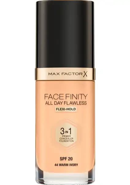 Max Factor Facefınıty All Day Flawless Flexı-Hold 3 In 1 Kalıcı Fondöten İncelemesi