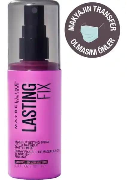 Maybelline Face Studio Lasting Fix Makyaj Sabitleyici ve Matlaştırıcı Sprey İncelenmesi