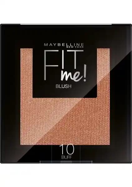 Maybelline Fit Me Blush Buff 10 Doğal ve Taze Görünüm Sağlayan Makyaj Allık Ürünü