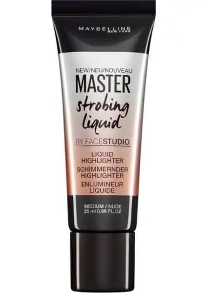 Maybelline New York Master Strobing Likit Highlighter 200 Koyu Ton ile Doğal Parlaklık Sağlama