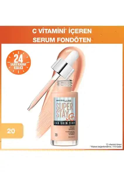 Maybelline Super Stay Skin Tint Fondöten ile Cilt Sağlığını ve Doğal Güzelliği Bir Arada Yakalayın
