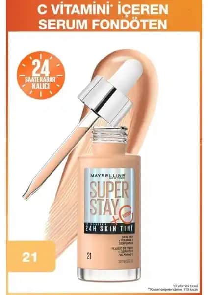 Maybelline Super Stay Skin Tint Fondöten ile Doğal ve Kalıcı Makyaj Deneyimi