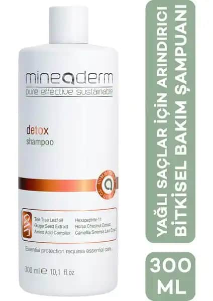 Mineaderm Detox Şampuan 300 ml: Arındırıcı ve Yenileyici Saç Bakım Çözümü