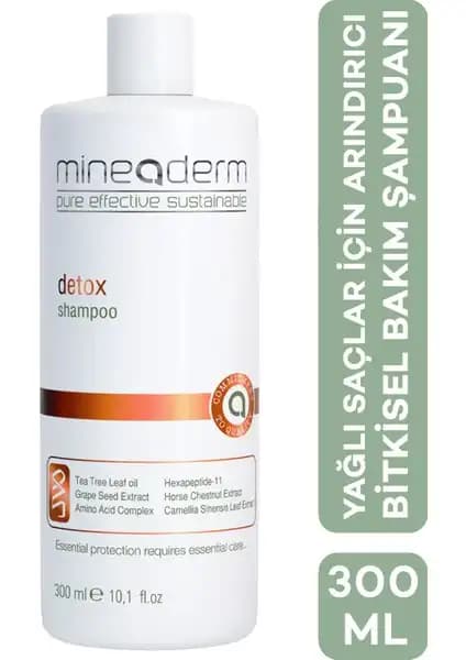 Mineaderm Detox Şampuan 300 ml: Arındırıcı ve Yenileyici Saç Bakım Çözümü
