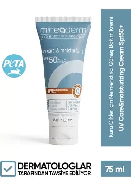 Mineaderm SPF50+ Nemlendirici Krem: Güneş Koruma ve Cilt Bakımında Güçlü Çözüm