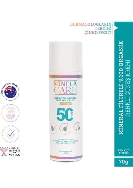 2025'te Minela Care SPF 50 ile Cildinizi Doğal ve Güvenle Koruyun