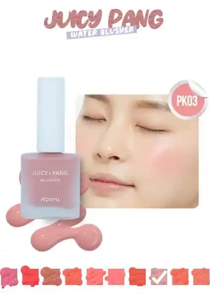 MISSHA Meyve Kokulu Nemlendirici Sıvı Allık Doğal Görünüm ve Günlük Kullanım İçin