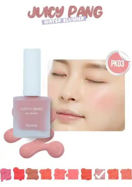 MISSHA Meyve Kokulu Nemlendirici Sıvı Allık Doğal Görünüm ve Günlük Kullanım İçin