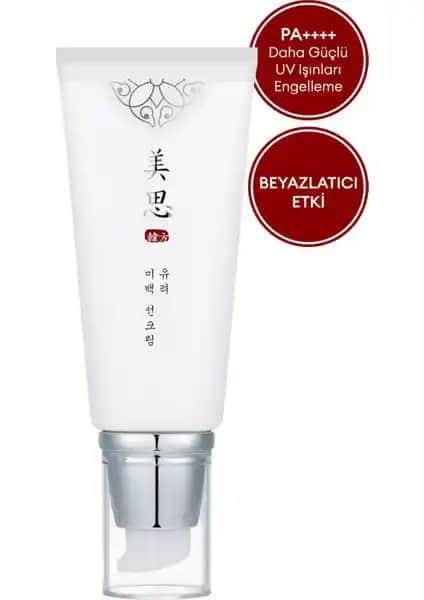 MISSHA MISA Yu Ryeo Whitening Güneş Kremi SPF50+/PA++++ Cilt Koruma ve Aydınlatma