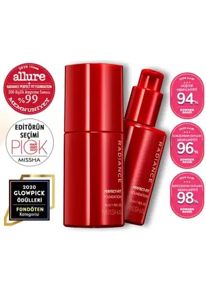 MISSHA Radiance Perfect Fit Fondöten ile Doğal ve Kalıcı Makyaj Deneyimi Sunan Ürün