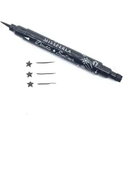 Missperla Yıldızlı Eyeliner: Suya Dayanıklı, Uzun Süre Kalıcı ve Çift Taraflı Tasarım