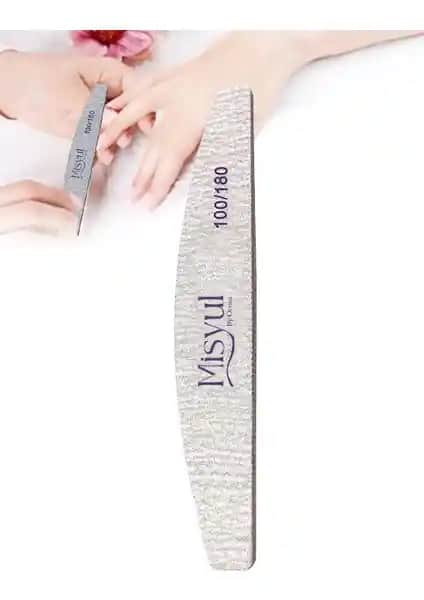 Misyul Kağıt Törpü Profesyonel ve Ev Kullanımı İçin Çift Taraflı Tırnak Törpüsü