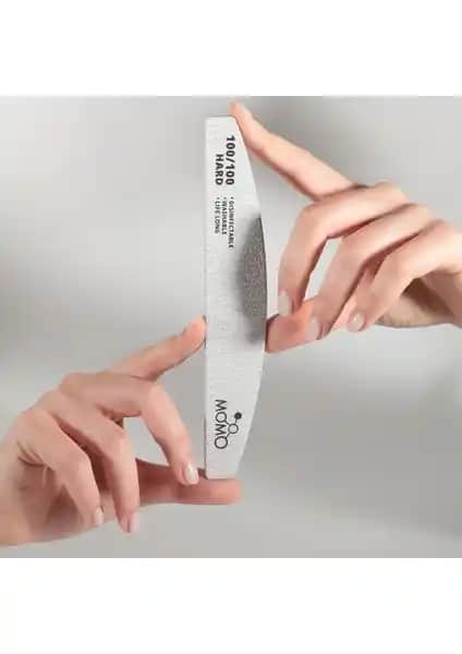 Momo Professional Törpü 100/100 Yarım Ay Gri - Profesyonel Tırnak Bakımında Yeni Dönem