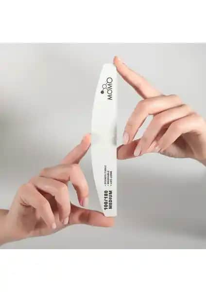 Momo Profesyonel Protez Tırnak Kağıt Törpü: Dayanıklı ve Ergonomik Tırnak Şekillendirme Aleti