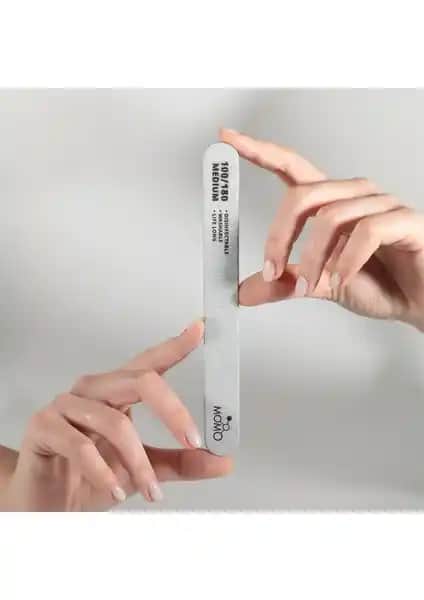 Momo Profesyonel Protez ve Doğal Tırnaklar İçin Yüksek Kaliteli Kağıt Törpü