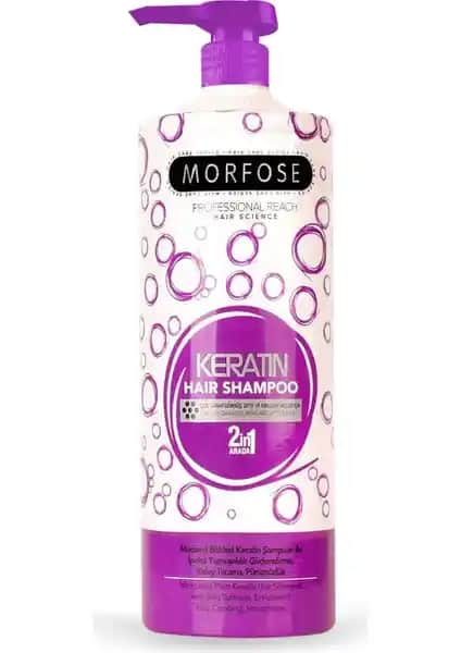 Morfose Keratin Şampuanı 2İn1 Saç Güçlendirme ve Parlaklık Sağlayan Doğal Formül