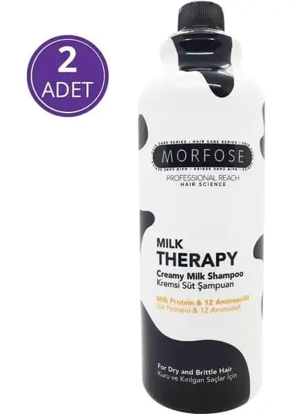 Morfose Milk Therapy Şampuanı: Derinlemesine Saç Bakımı ve Parlaklık Sağlayan Formül