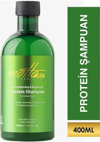 Motto Plus Professional ve Onarıcı Protein Şampuanı: Hassas ve Kuru Saçlar İçin Güçlendirici Bakım