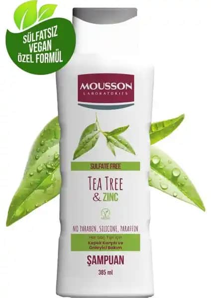 Mous Çinko ve Çay Ağacı Kepek ve Saç Bakım Şampuanı: Doğal ve Etkili Saç Sağlığı Çözümü