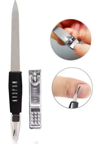 Muğgan 2'li Manikür Seti: Pratik ve Şık Tırnak Bakım Çözümü