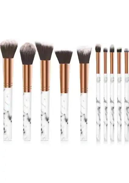 MUJGAN 10'lu Makyaj Fırça Seti: Şık Tasarım ve Üstün Performans Özellikleri