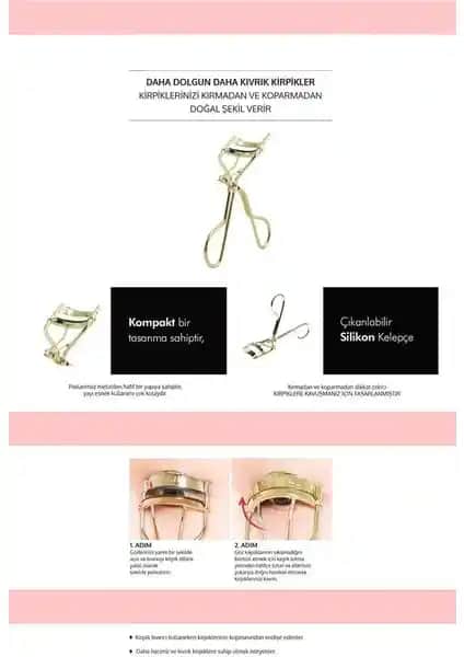 Mujgan Gold Renk Kirpik Kıvırma Makası: Şık ve Etkili Göz Makyajı İçin Ideal Çözüm