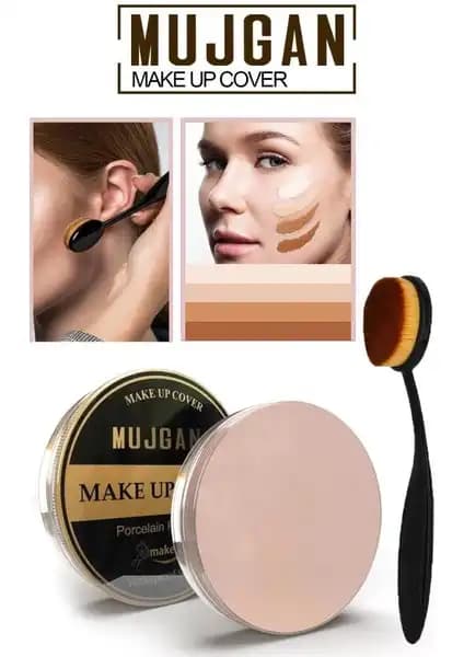 MUJGAN Make Up Cover Porselen Kapatıcı ve Fırça ile Doğal Makyaj Uygulaması Rehberi