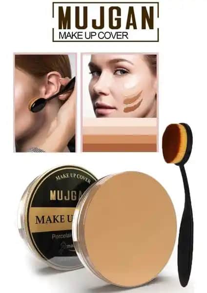 MUJGAN Make Up Cover Porselen Kapatıcı ve Klasik Kaşık Fırça İncelemesi