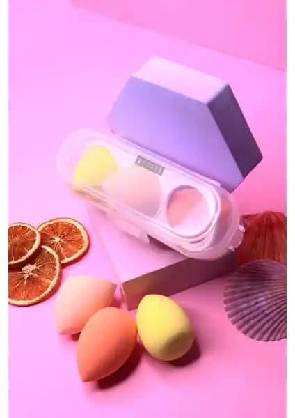 Mujgan Makyaj Süngeri Seti 3'lü Standlı ile Profesyonel Makyaj Deneyimi