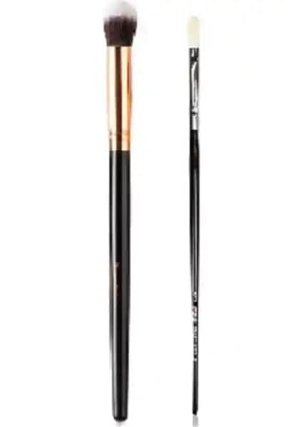 Nascita Oval Yapılı Kapatıcı ve FAR Karıştırma Fırçası ile Profesyonel Makyaj Sonuçları