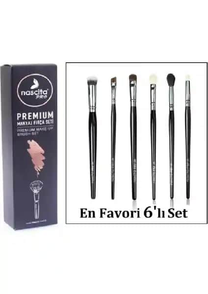 Nascita Premium Makyaj Fırça Seti: Yüksek Kalite ve Çok İşlevsellik İçin Uygun