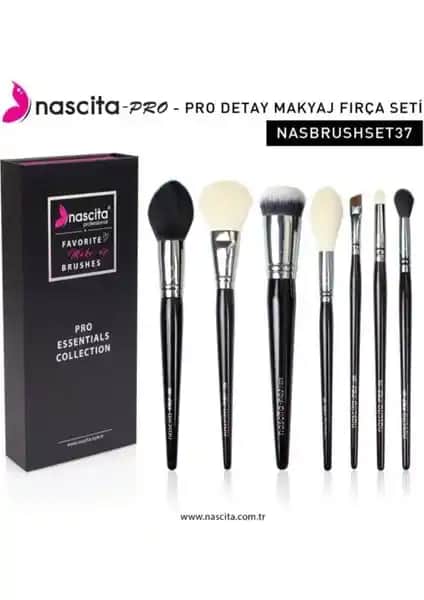 Nascita Pro Essentials Collection Fırça Seti 37 Profesyonel ve Günlük Makyaj İçin Uygun