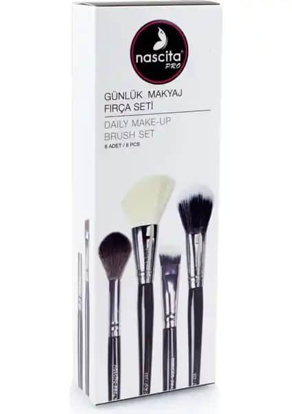 Nascita Pro Günlük Makyaj Fırça Seti 8'li Profesyonel ve Ev Kullanımı İçin Uygun