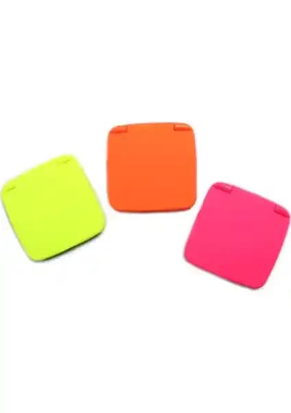 Nascita Renkli Kare Cep ve Çanta Makyaj Aynası Şık ve Dayanıklı Tasarımıyla Günlük Kullanım İçin Ideal