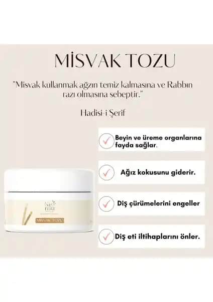 Nema Natural Misvak Tozu: Doğal ve Güçlü Ağız Bakım Ürünü ile Sağlıklı Gülüşler